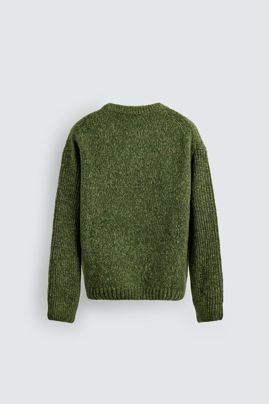 TEXTURED TWISTED YARN VOLUME JUMPER - Zara фото 8