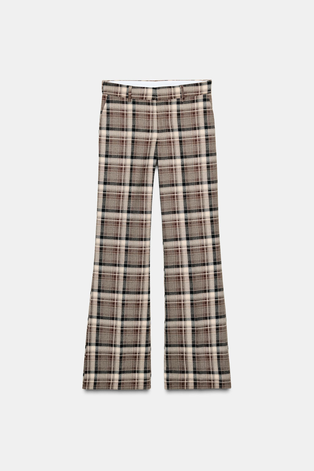 CHECKED TROUSERS - Zara фото 7