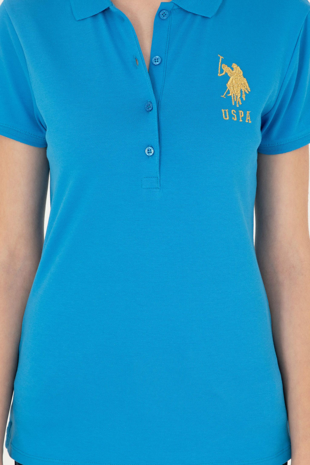 Женская базовая футболка Saks Неожиданная скидка в корзине - U.s. polo assn фото 6