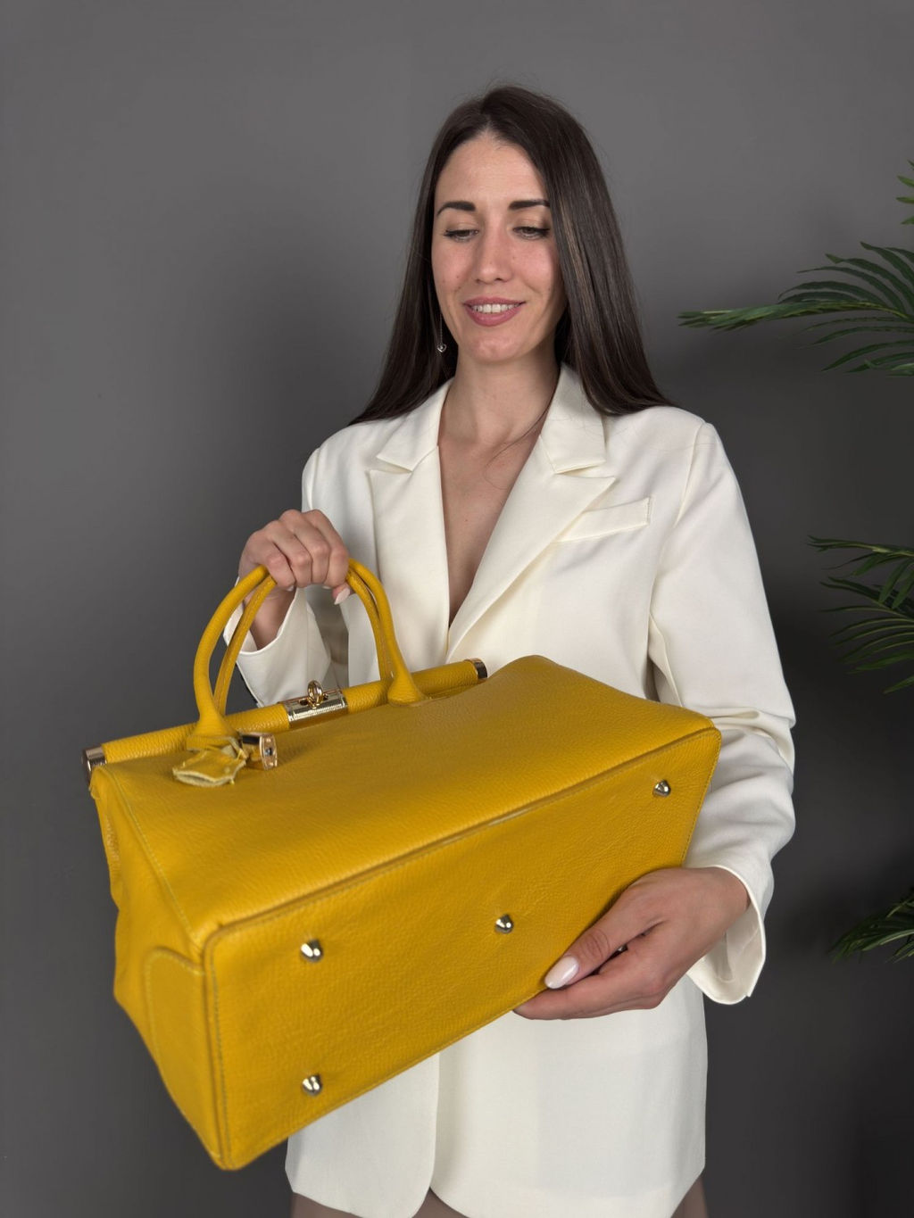 Сумка женская из телячьей кожи