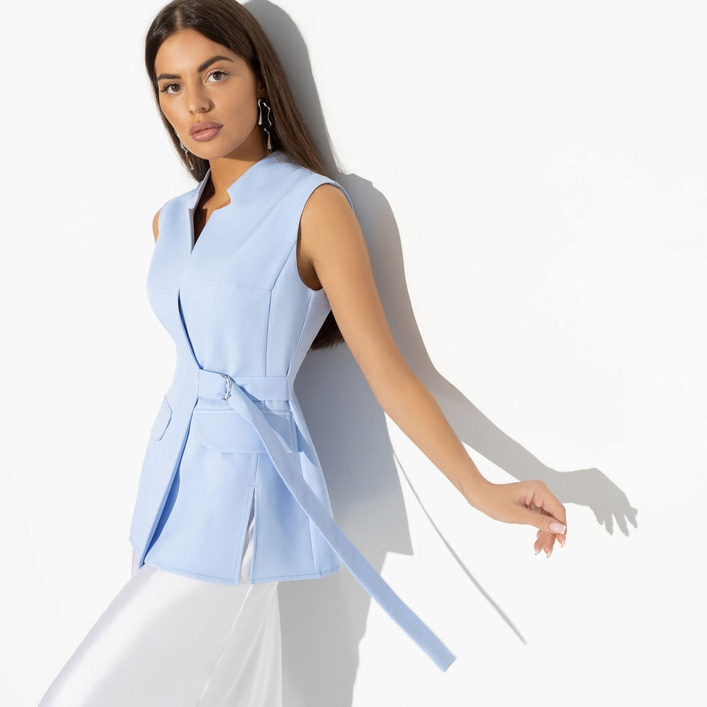 Жилет, Смелость образа (blue) - Charutti фото 4