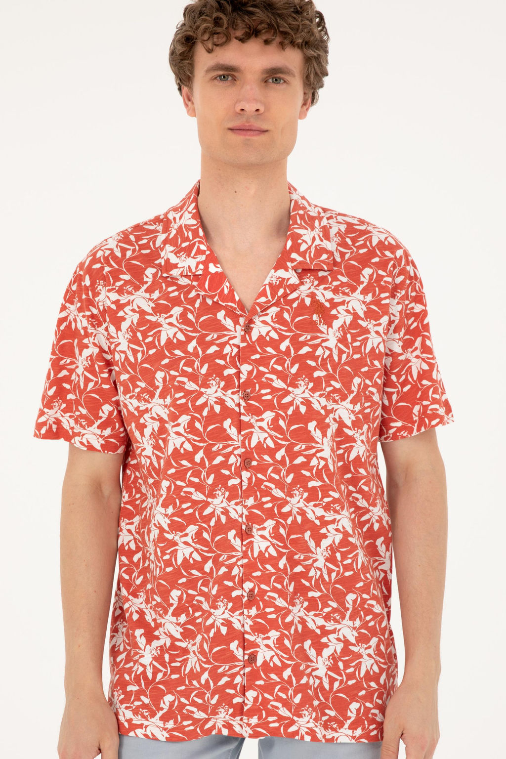 U. S. Polo Assn / Мужская футболка с пудрой - U.s. polo assn фото 17