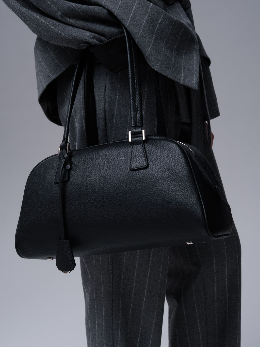 Кожаная сумка Charlotte DBR 31358 черный  фото 7