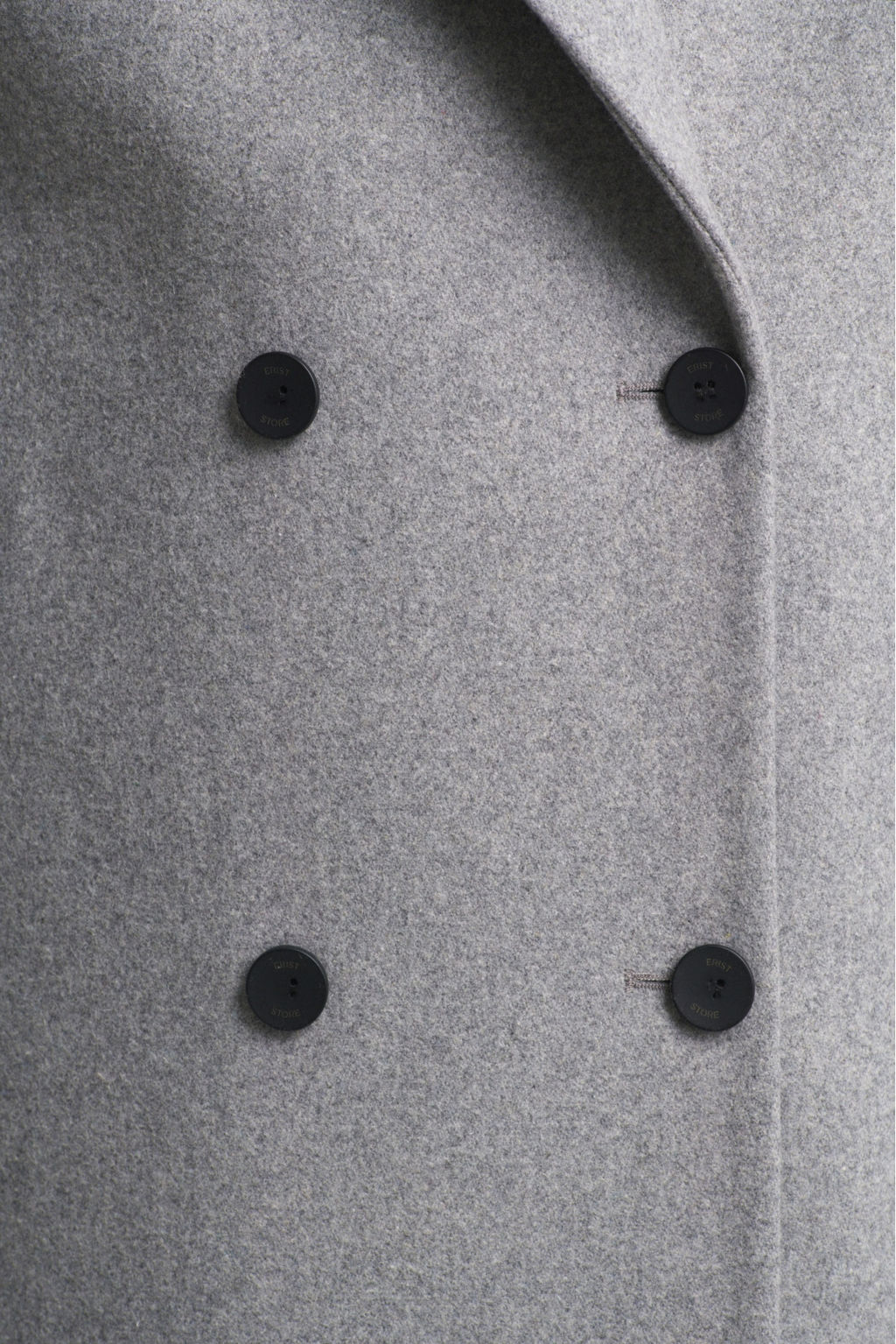 Пальто-макси из смесовой шерсти Light Grey
