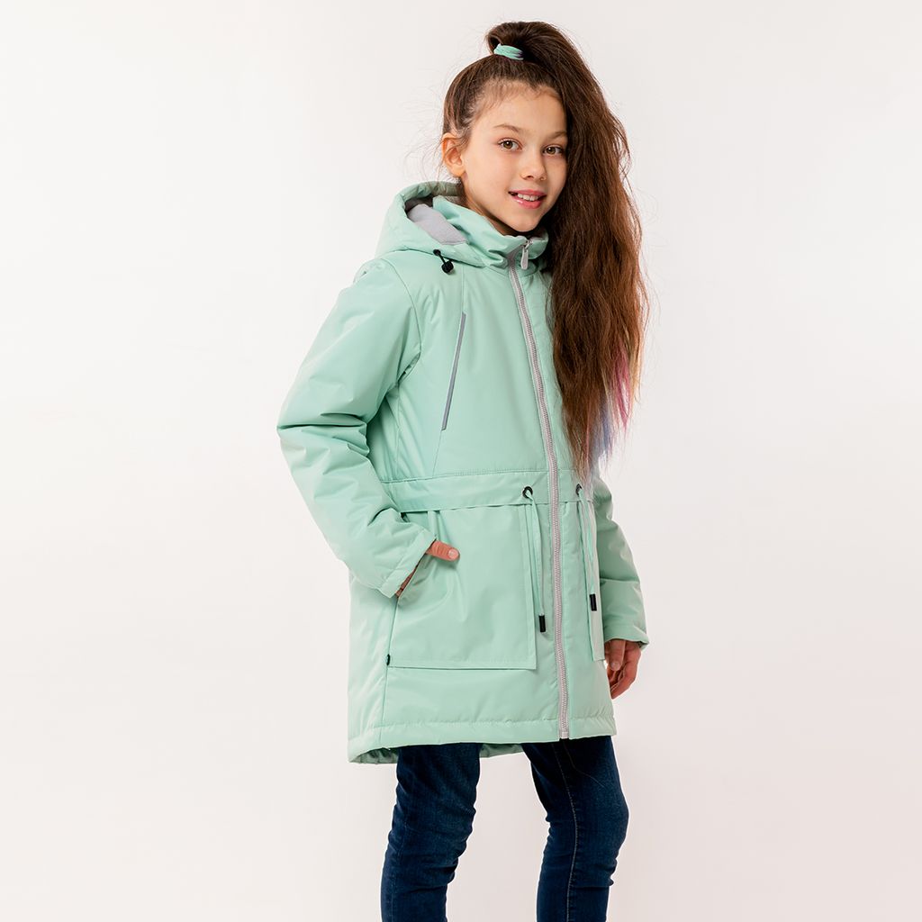 RODOS Куртка для девочки мембрана демисезон М-273 Голубой  фото 22