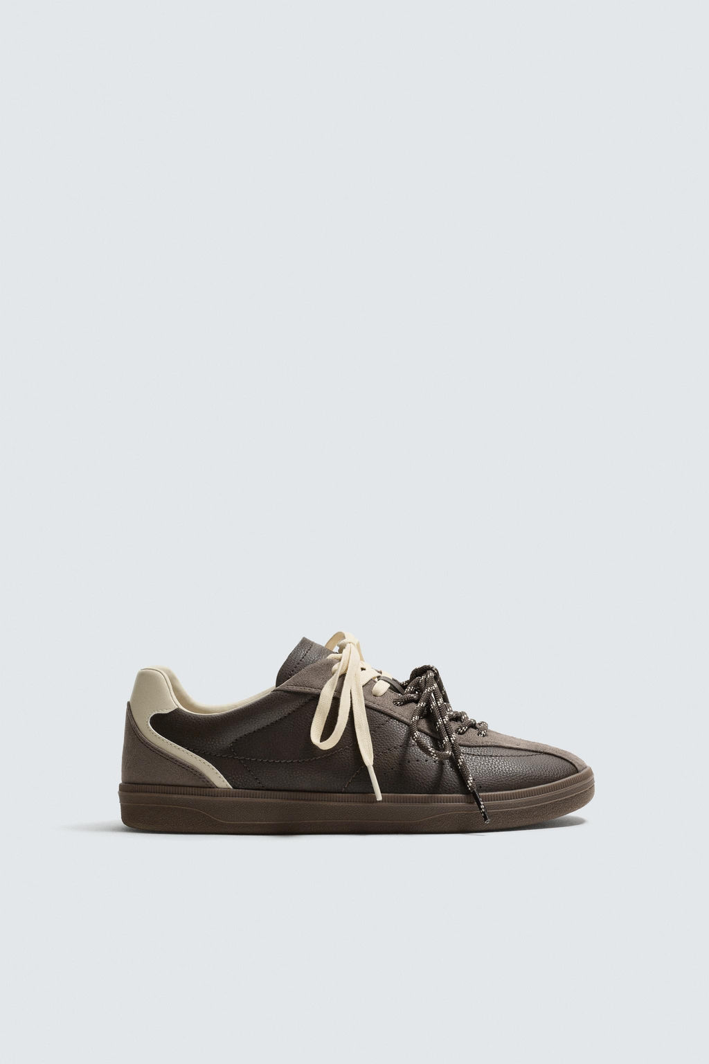 ZAPATILLA METALIZADA ESTILO RETRO / Marr?n - Zara фото 8