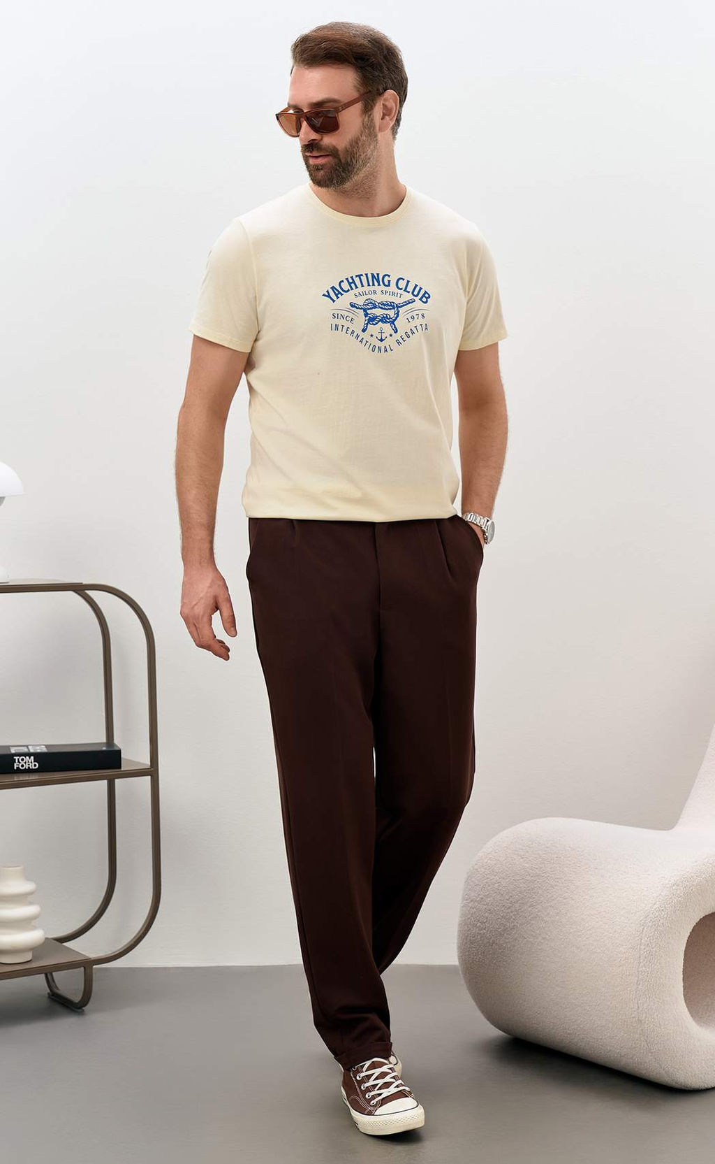 Футболка P611-06-921 l.beige - Primm фото 7