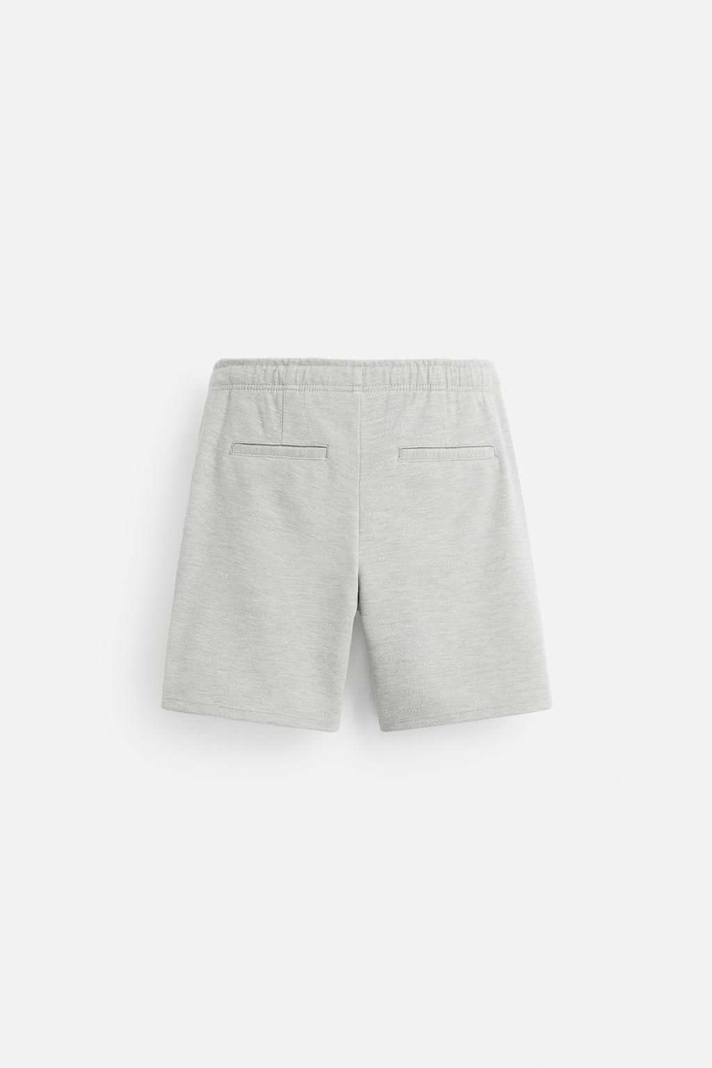 TEXTURED COMFORT BERMUDA SHORTS - Zara фото 36