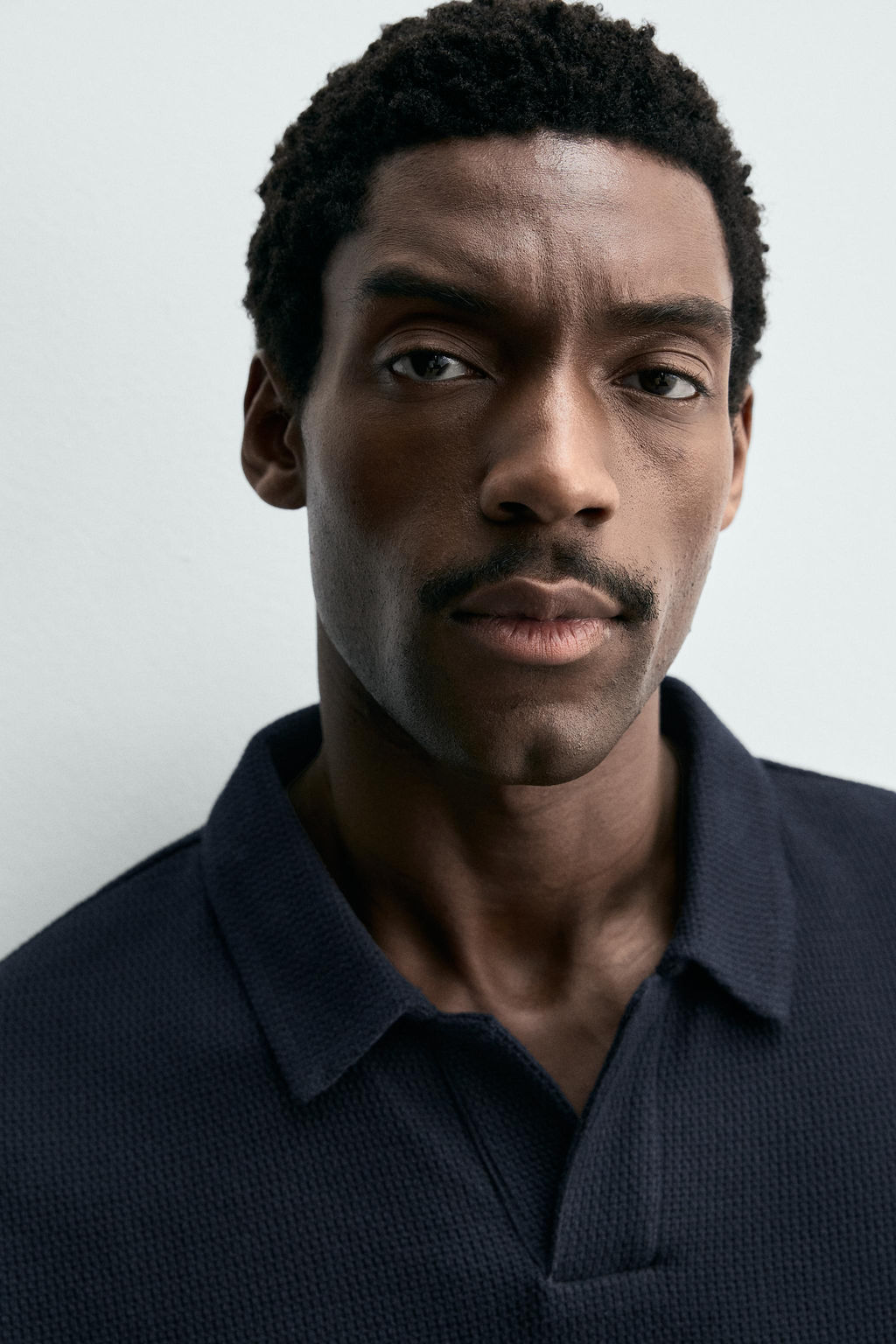 POLO RELAXED FIT ESTRUCTURA / Marino - Zara фото 5