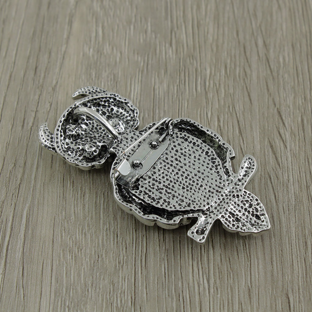 Брошь Филин яшма красная - Agat77 фото 3