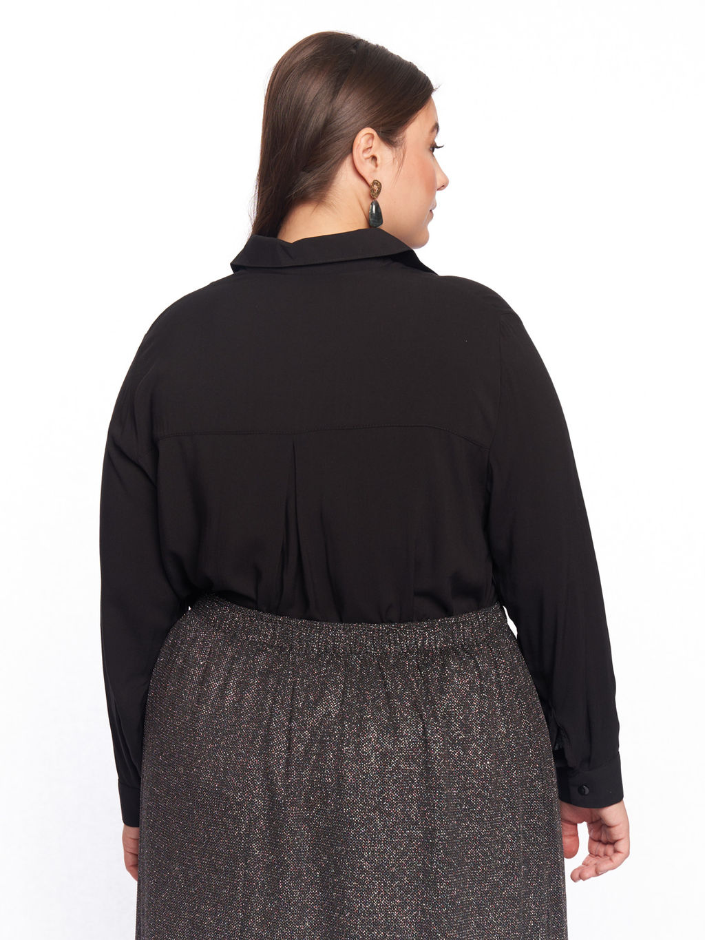 Блузка черная BL50504BLK01 - Артесса фото 6