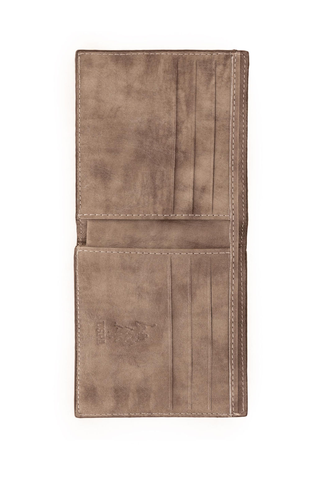 Мужской коричневый кошелек - U.s. polo assn фото 5