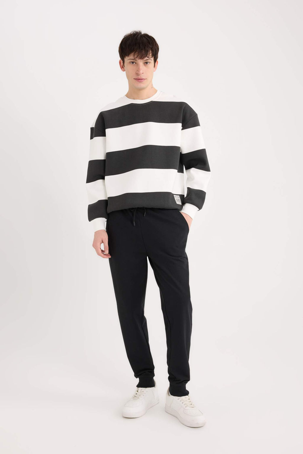 Regular Fit Cepli Beli Bagc?kl? Pijama Alt? - Defacto фото 4