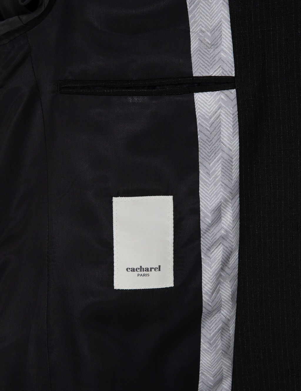 Siyah Slim Fit Keten Kar___ml_ Tak_m Elbise