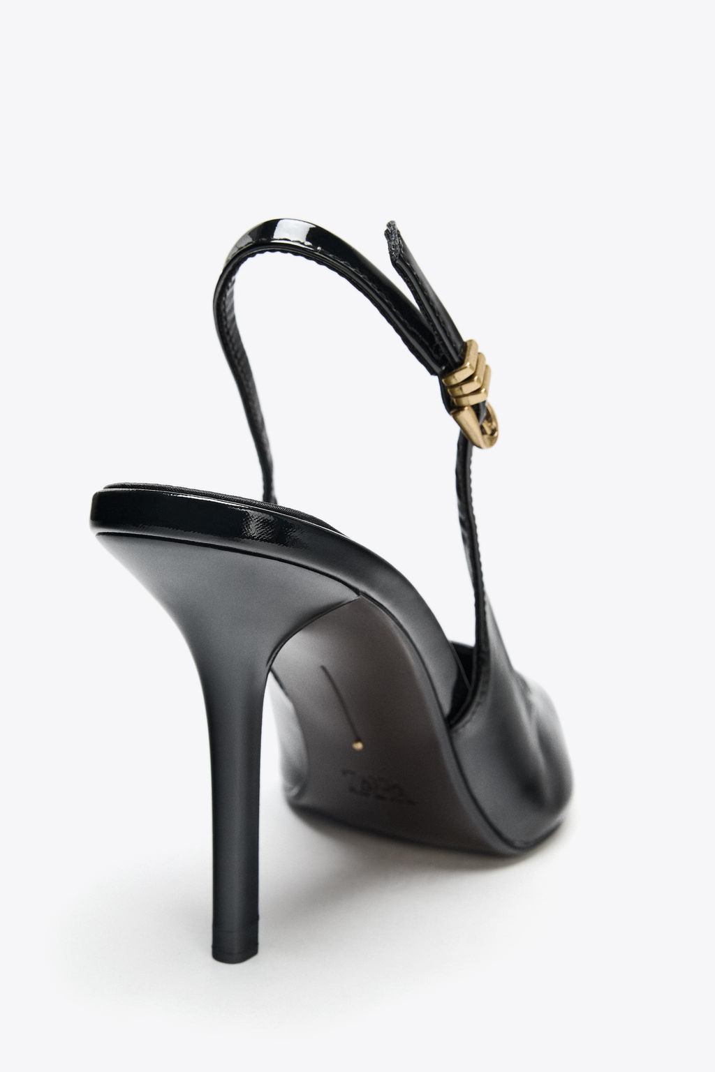 METAL BUCKLE HEELS - Zara фото 8