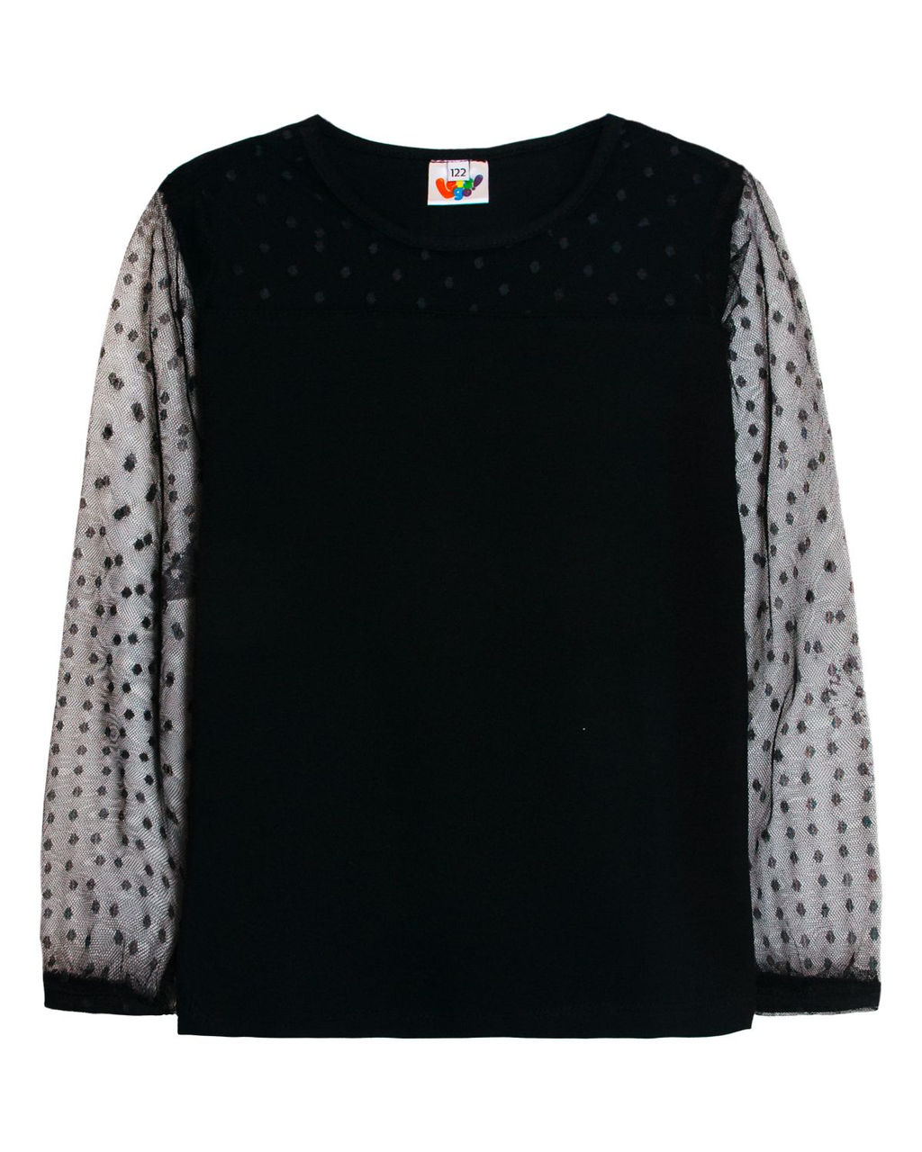 Джемпер для девочки 61361 Черный* 480 Lets go - Let's go фото 5