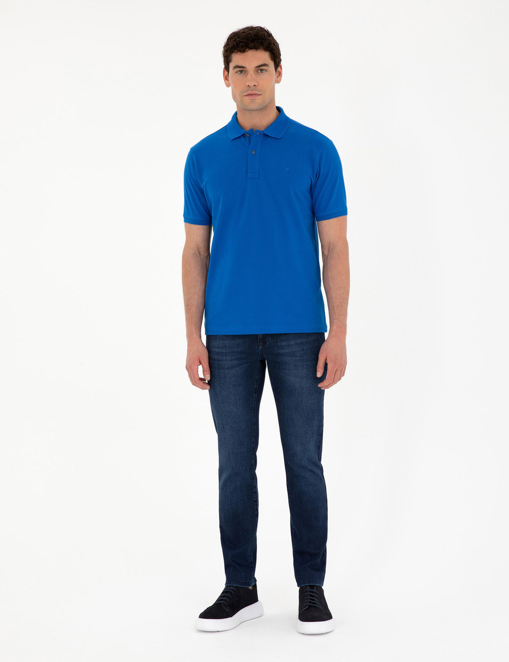 Saks Slim Fit Basic Ti__rt - Pierre cardin фото 11