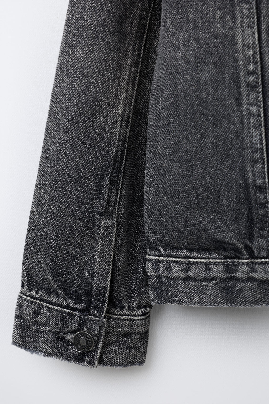 CAZADORA DENIM / Gris - Zara фото 4