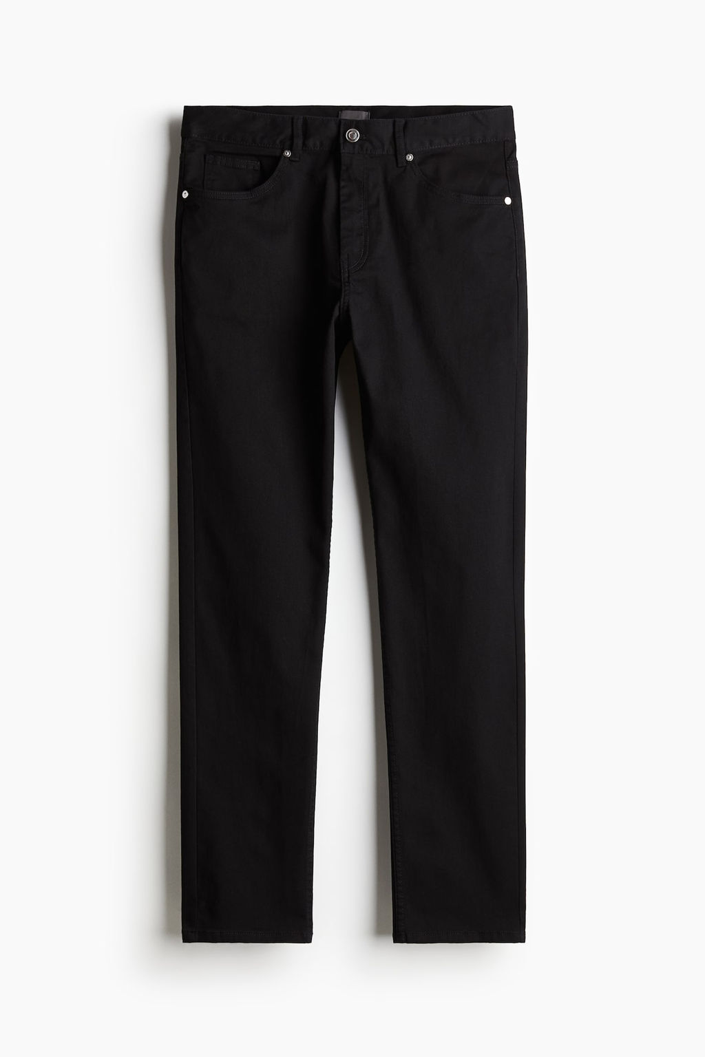 Pantalon en sarga de algodon Slim Fit - H&m фото 5