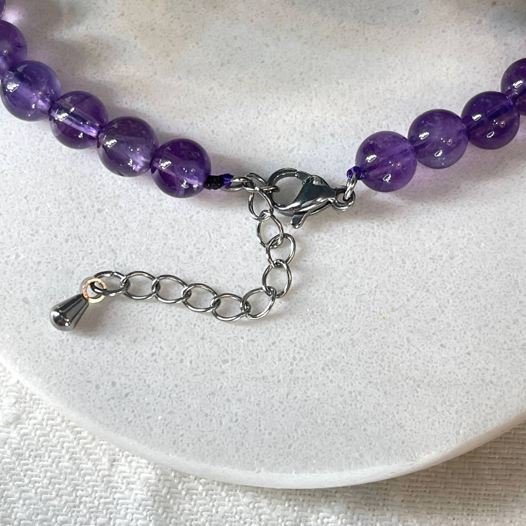 Браслет из Аметиста 17,5 см +