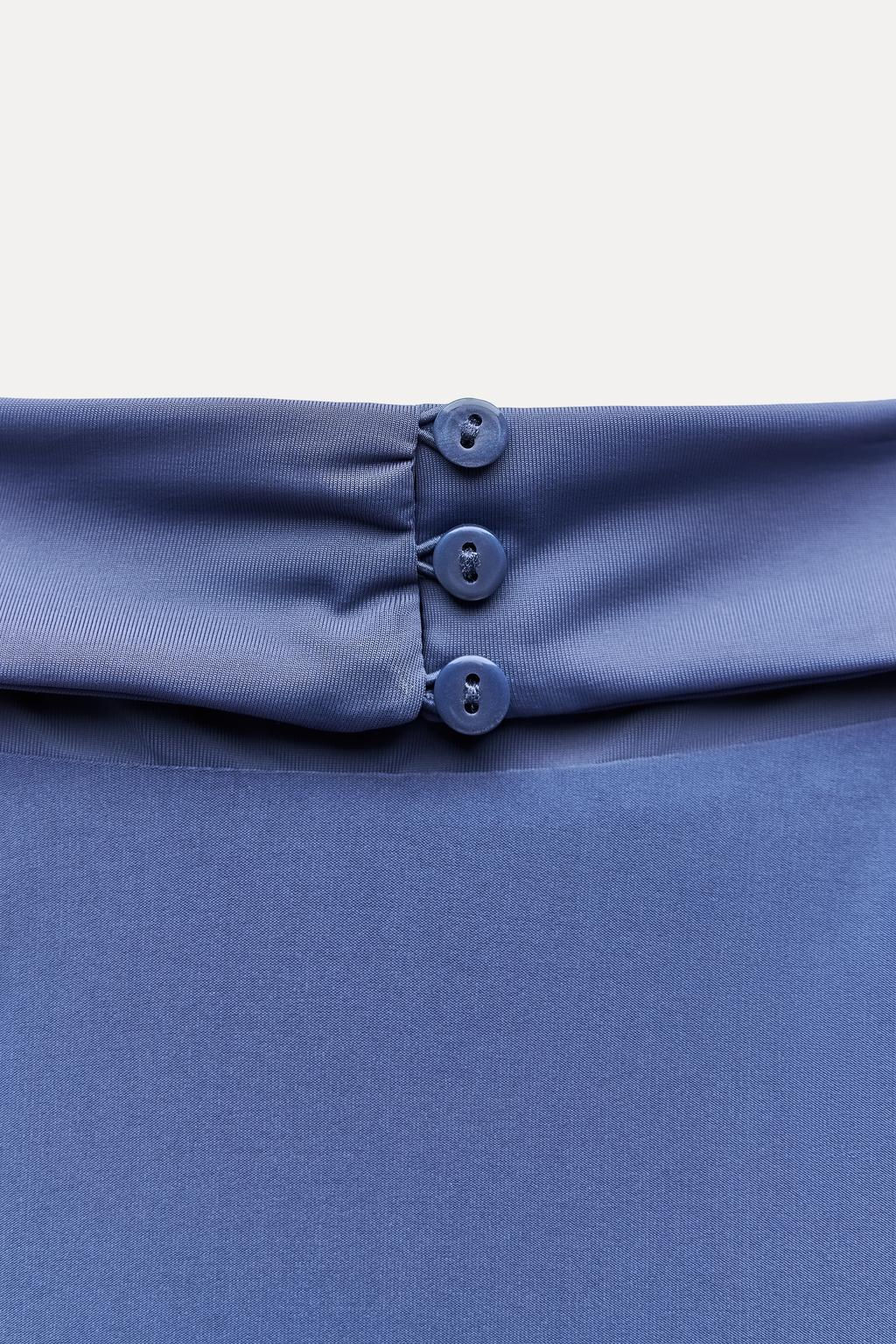 OPEN BACK HALTER BODYSUIT - Zara фото 25