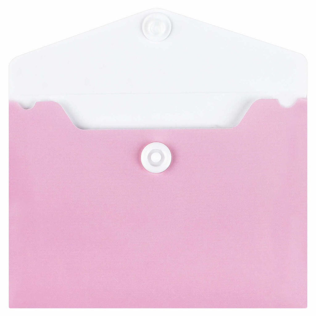 Папка для карт и визиток пластиковая Феникс+, арт. 72230/ 12 СЕРДЕЧКИ НА РОЗОВОМ (полипропилен, 10.5х7.4 см, 1 отделение (-я), кнопка, УФ-печать)