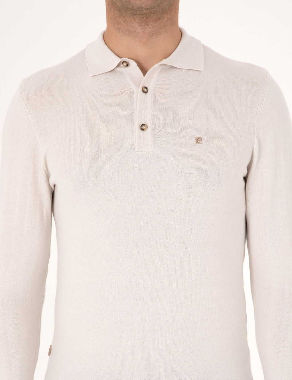 Ta_ Slim Fit Polo Yaka Basic Triko Kazak