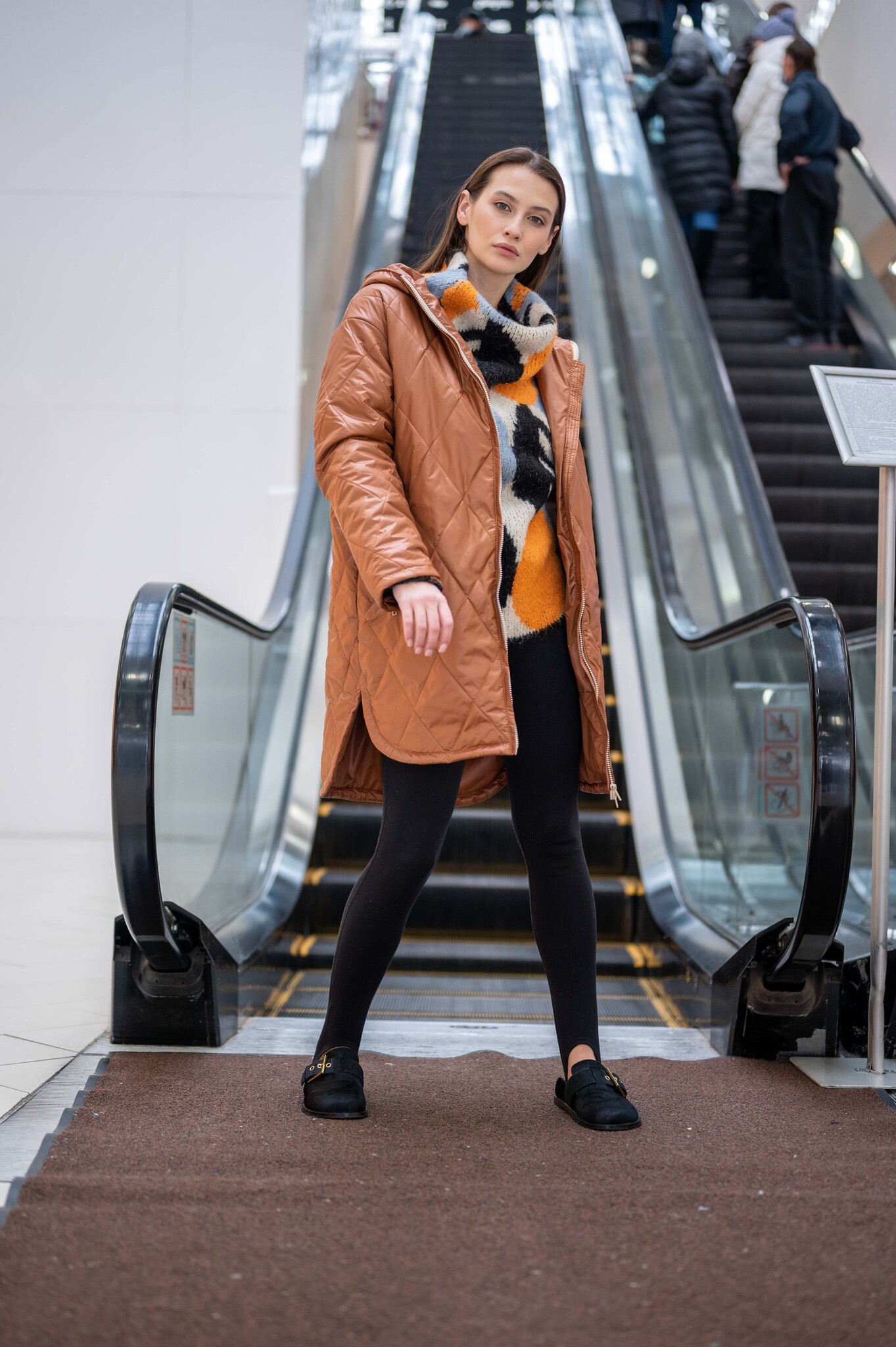 Полупальто женское Миди - Yollochka фото 24