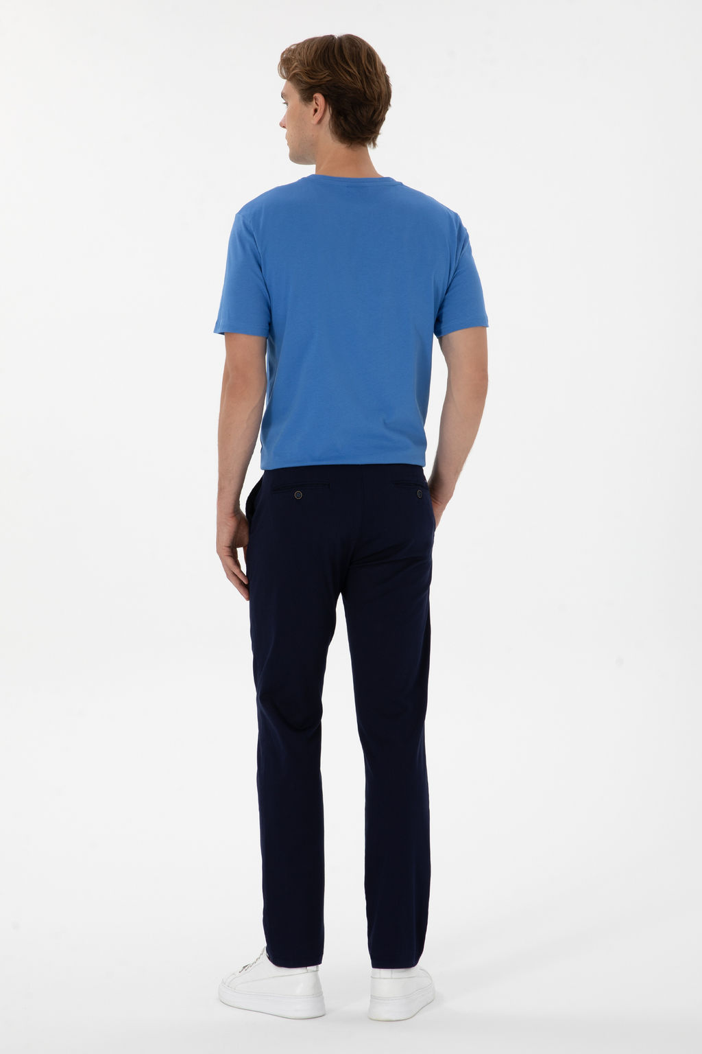 Erkek Regular Fit Lacivert Kanvas / Chino Pantolon - U.s. polo assn фото 10