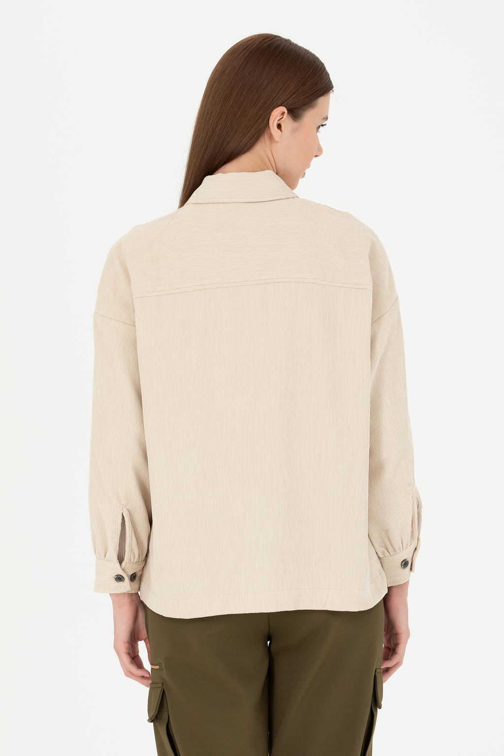 Женская рубашка с длинным рукавом Stone - U.s. polo assn фото 12