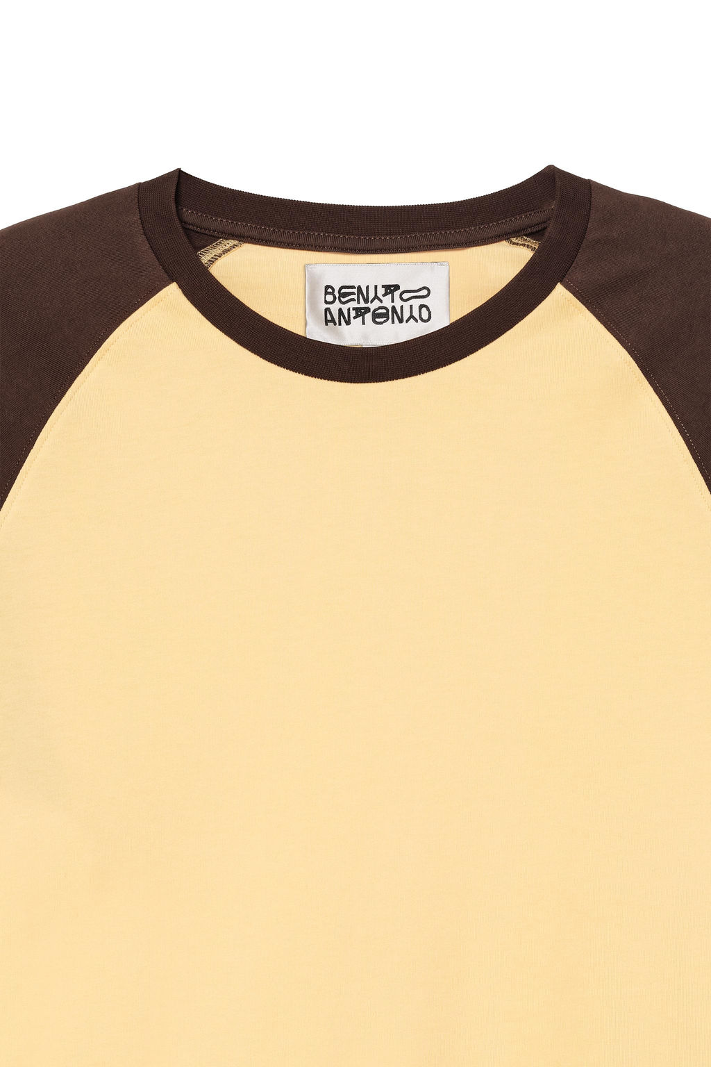 CAMISETA CROPPED FIT COLOR BLOCK / Khaki