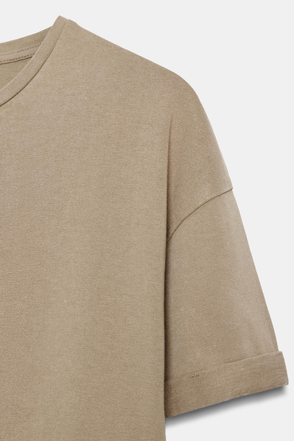 VESTIDO LARGO ABERTURA / Tostado - Zara фото 6