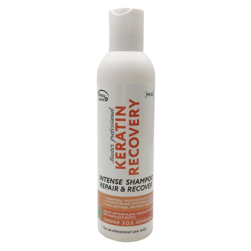Frezy Grand Шампунь для регенерации и реконструкции волос / Keratin Recovery PH 5.0, 200 мл