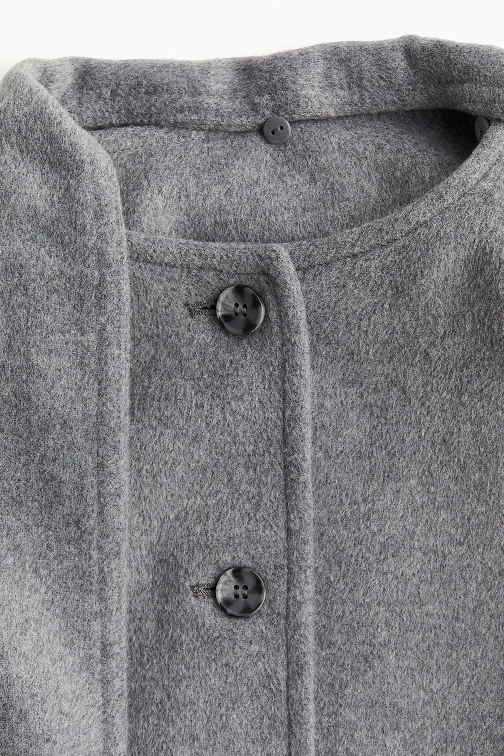 Chaqueta de fieltro con bufanda - H&m фото 3