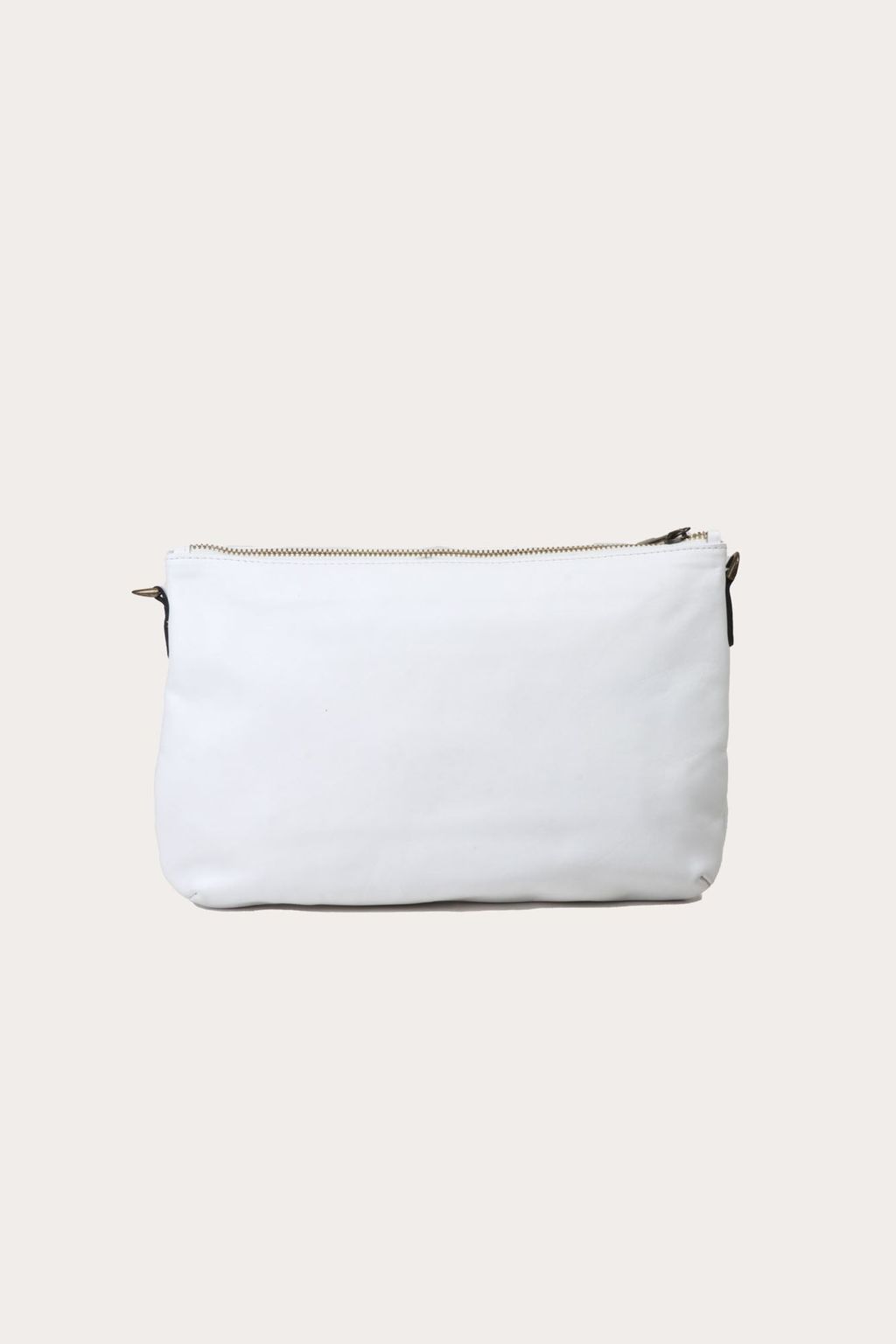 ЖЕНСКАЯ СУМКА ИЗ БЕЛОЙ КОЖИ