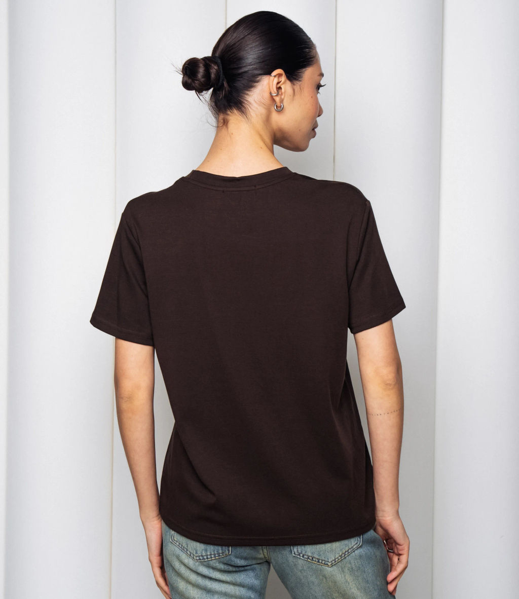 Футболка #КТ2021 (1), шоколадный - Dommod фото 3