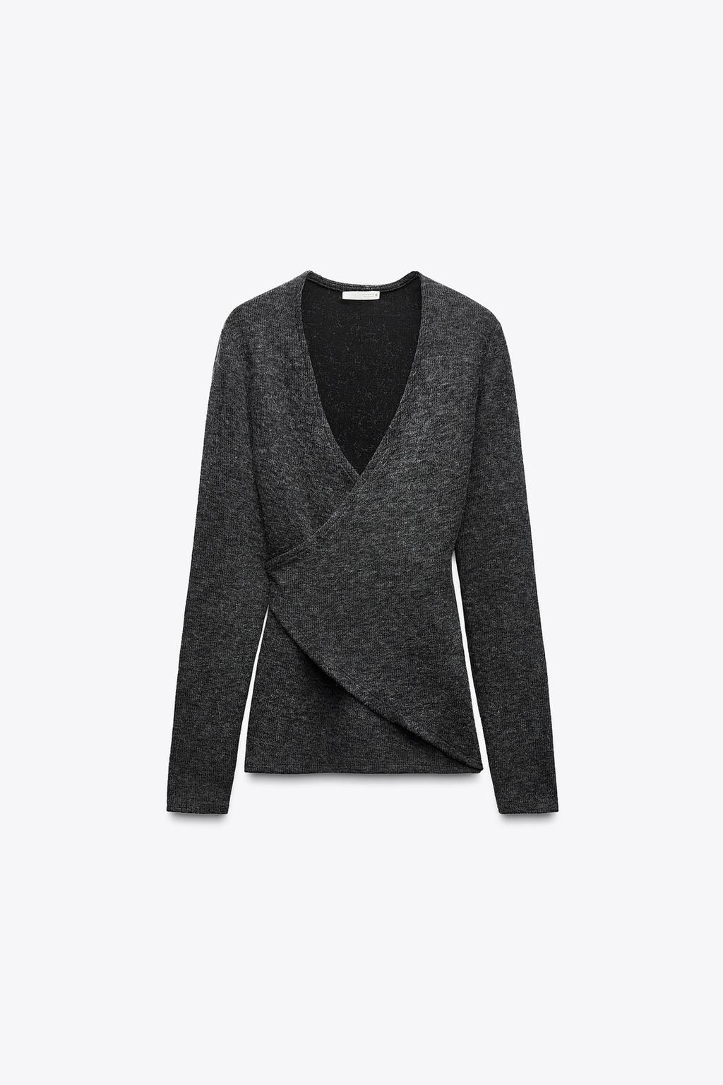 SOFT WRAP JACKET - Zara фото 12