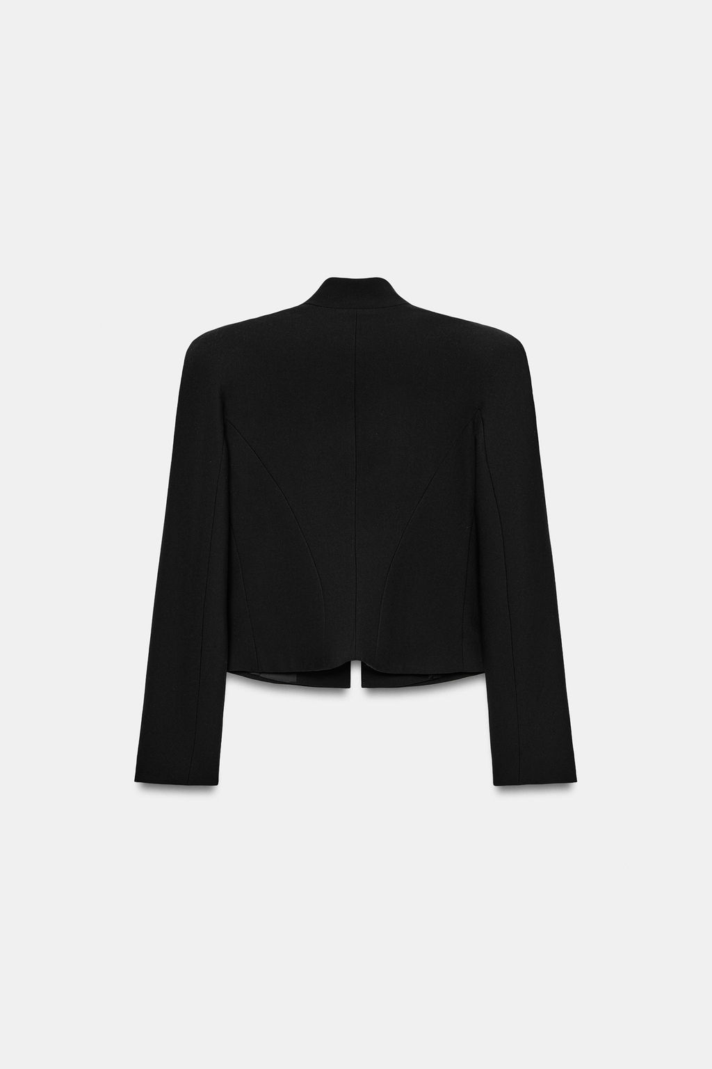 BLAZER ENTALLADA HOMBRERAS / Negro - Zara фото 6