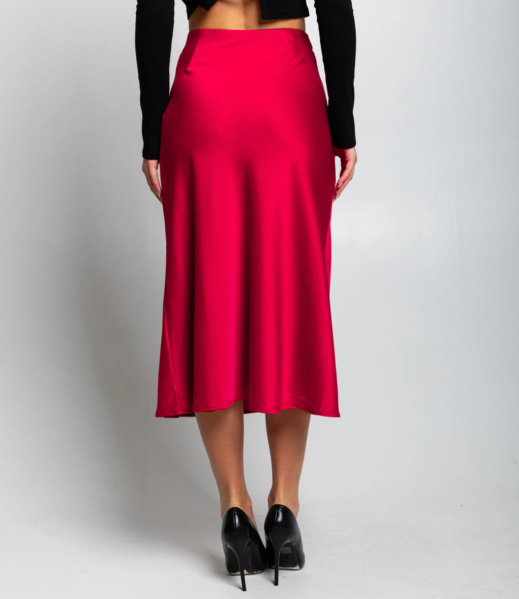 Юбка #КТ2103, красный