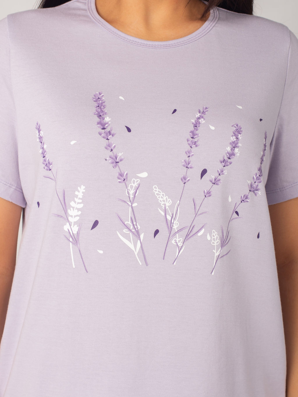 Пижама женская кулирка с шортами "ЛАВАНДА"