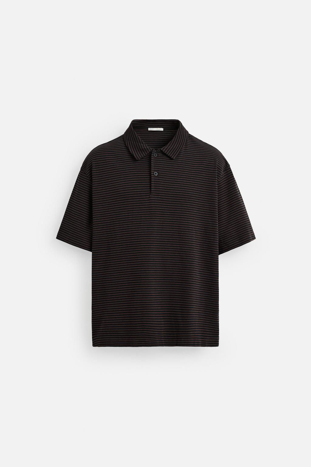 POLO SHIRT WITH MERCERISED FINISH - Zara фото 6