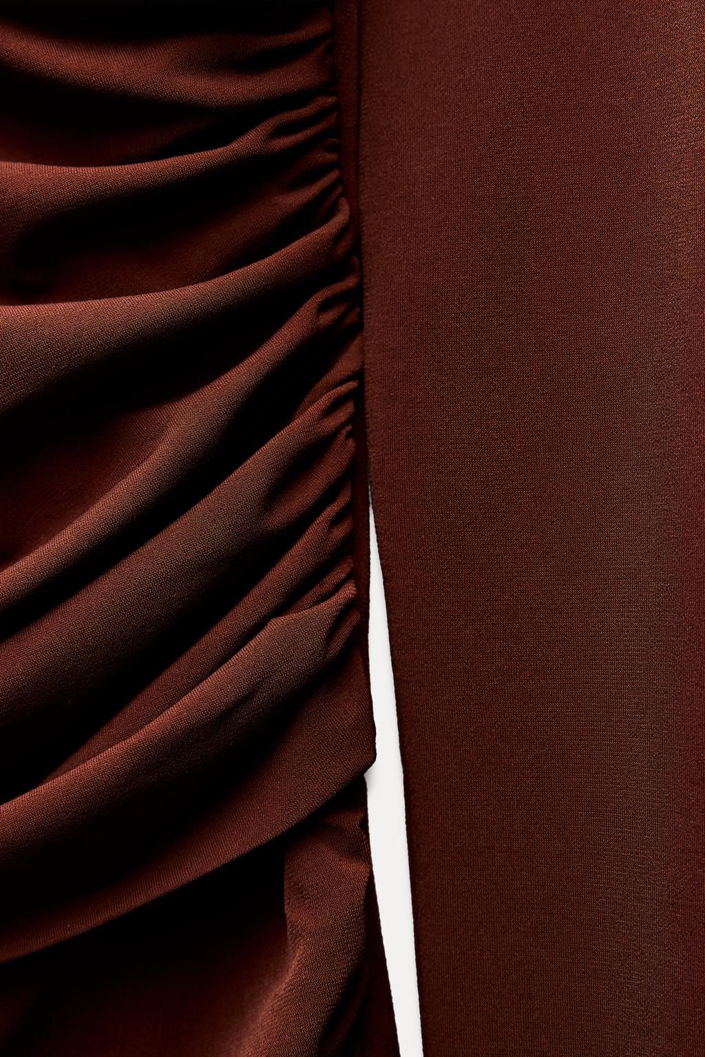 DRAPED TOP - Zara фото 10