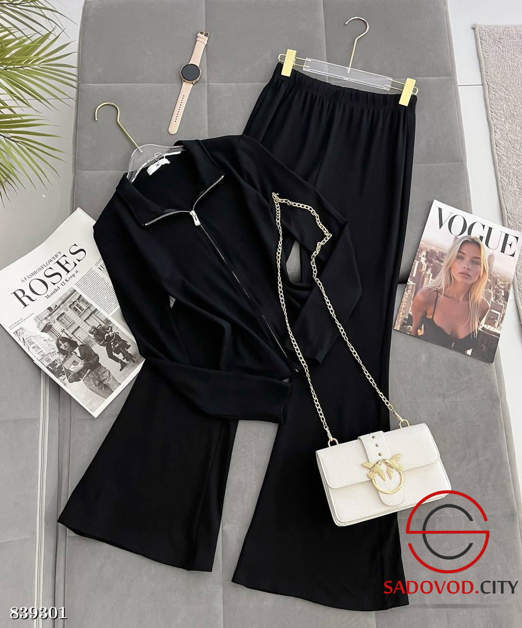 Костюм женский однотонный - Bruno фото 3