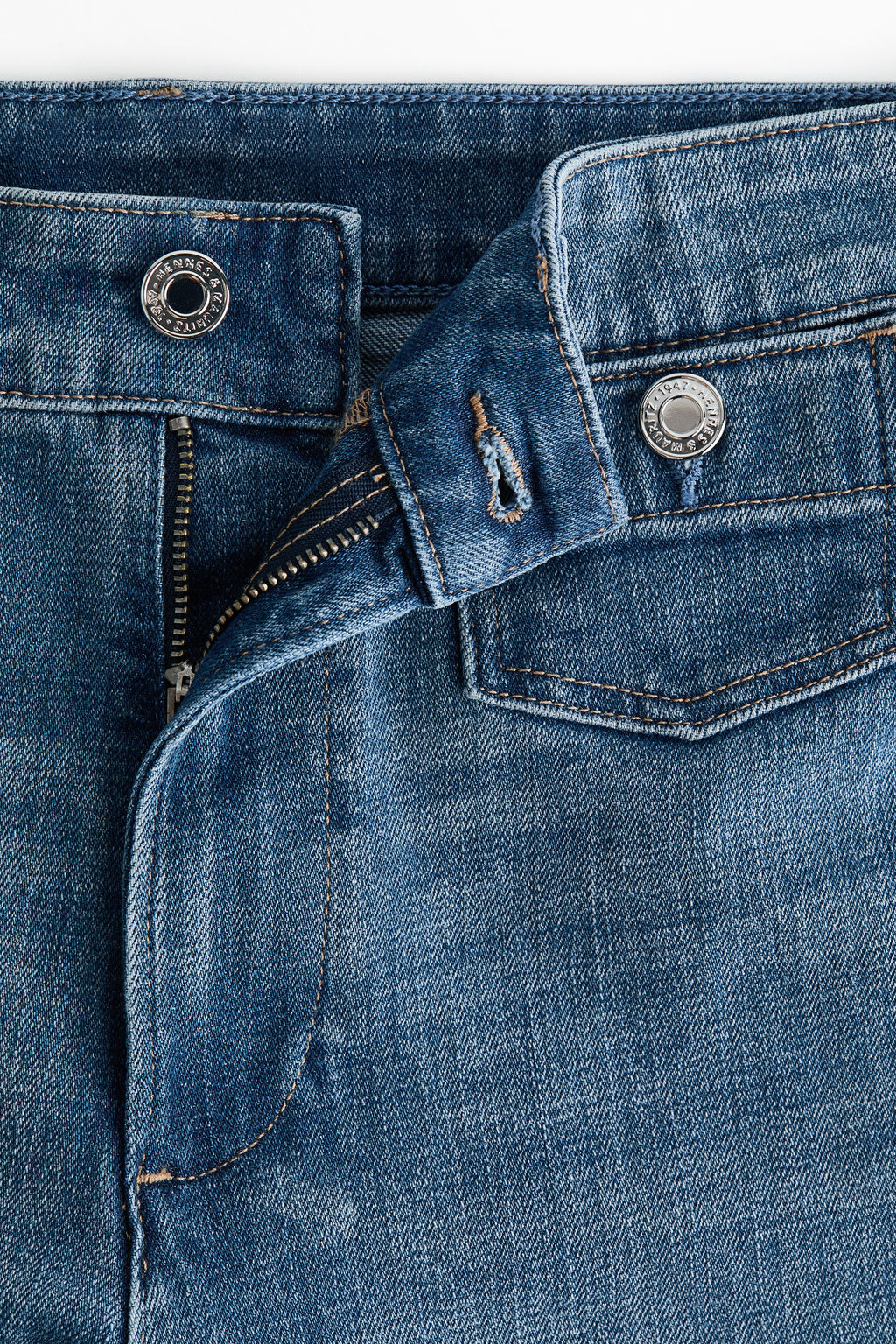 Wide High Waist Ankle Jeans - H&m фото 8