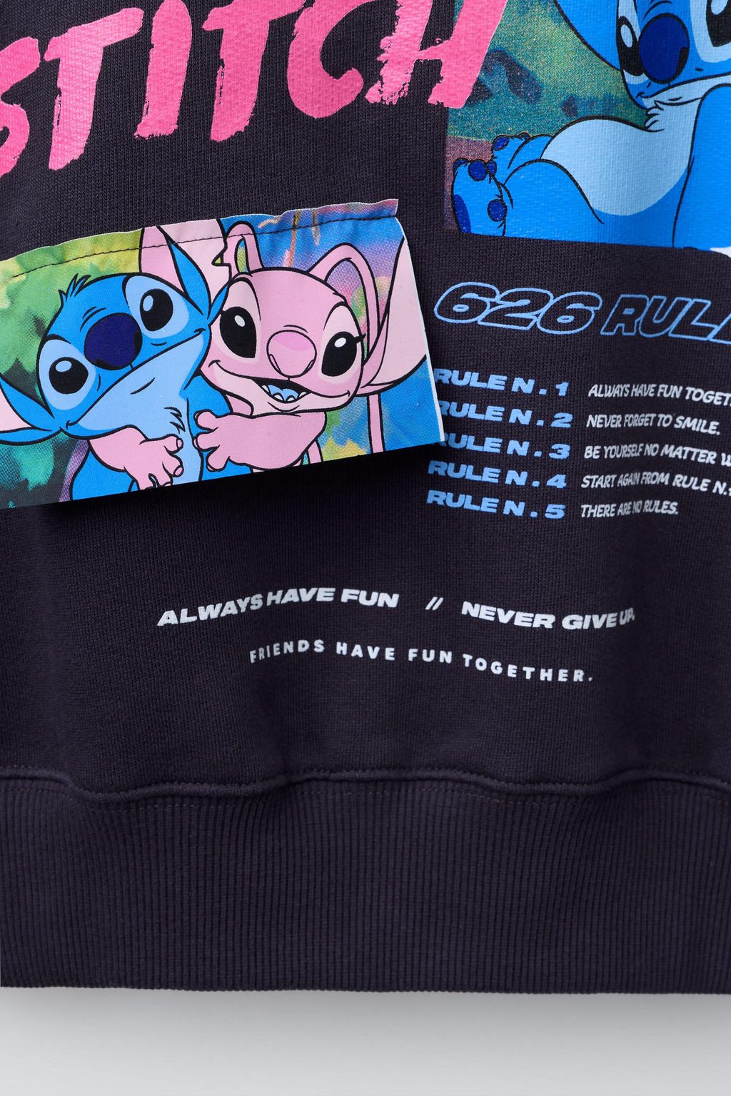 LILO & STITCH  DISNEY SWEATSHIRT - Zara фото 5