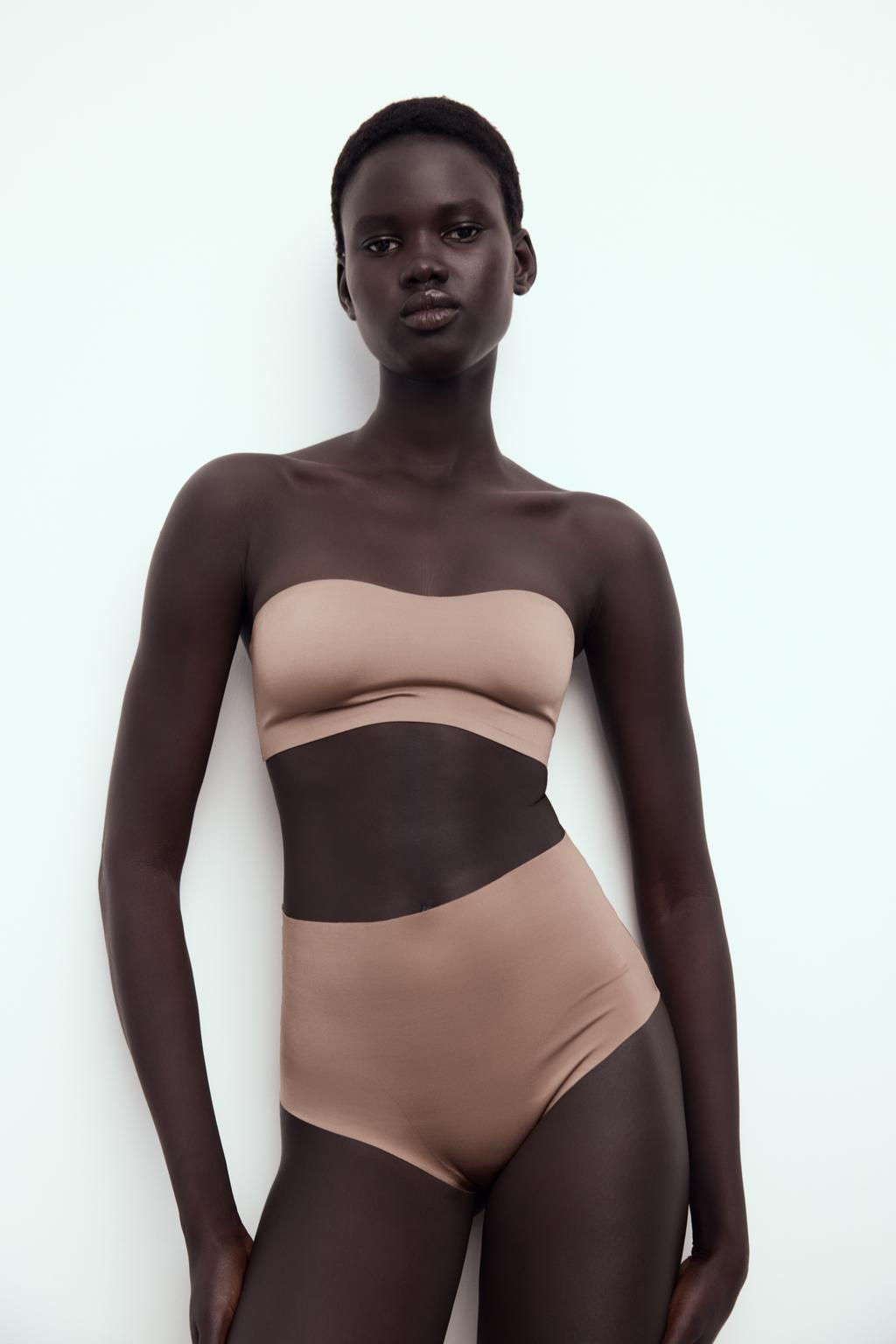 POLYAMIDE BLEND BANDEAU BRA - Zara фото 6