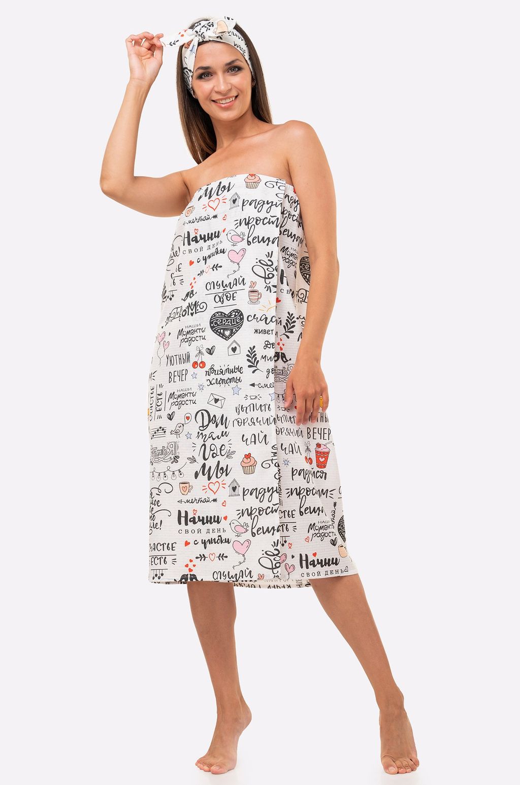 Набор для бани женский Happy Fox Home  фото 13
