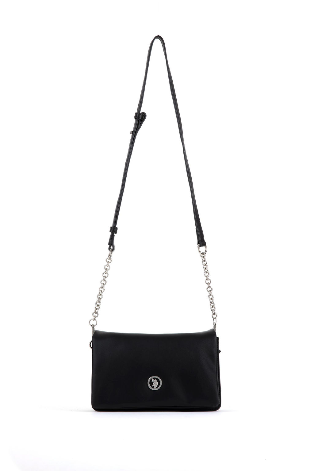 Женская черная сумка через плечо - U.s. polo assn фото 6