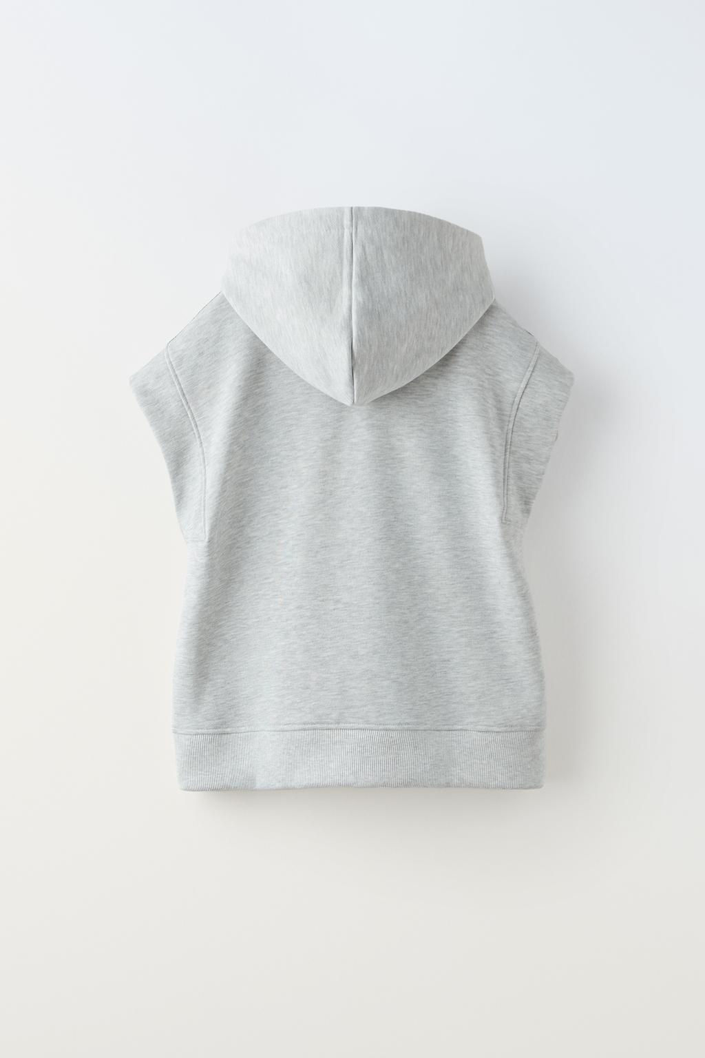 KAPUSONLU ISLEMELI SUVETER - Zara фото 2