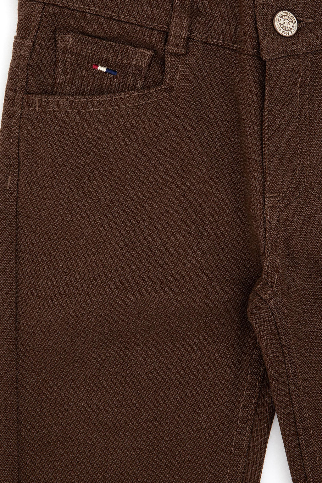 Erkek _ocuk Kahverengi Kanvas Pantolon - U.s. polo assn фото 4